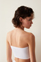White Nu Basic Strapless Bra - 5