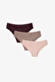 Mix 3-pack Low Waist Hipster Panties Briefs