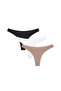 Multicolour New Basic 3in1 Thong Briefs
