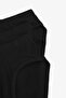 Basic Tape Black 3in1 Slip Underwear - 3