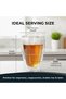 Double Wall Glass Coffee Cups 250ml - Set of 2 Borosilicate Thermal Insulated Clear Tea & Espresso Glass Hot & Cold Clear Cup, DG510 - 6