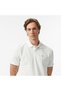Casual Pique Classic Men's White Polo - 8