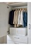 1 Piece Multi-Purpose Storage Box in Box Form with Zipper, Closet Organizer, Base Storage Box 50X40X19 - 5
