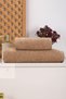 2 Piece Women / Men Bathroom Shower Turkish Bath Towel Set 90x150 Cm 100% Cotton