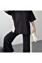 Modal Fabric Tracksuit Suit with Slit and Garnish - 6