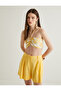 X Melis Ağazat - Halter Neck Floral Bustier Halter Neck Lined Viscose Fabric - 2
