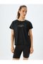 Sports T-Shirt Slogan Printed Comfortable Fit Crew Neck Short Sleeve - 3