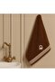 Be-0839-Dbr 100% Cotton Dark Brown 50X90 cm Hand Towel