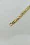 Elegant Non-Tarnish Steel Women's Bracelet with Baguette Stones - Adjustable - 5