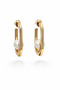 Zen Cameo Xuping Women's Steel Pearl Earrings Non-Tarnish Anti-Allergy Rose Gold Color