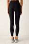 Siyah Soft Feel Tayt - 3