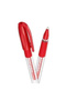 Ballpoint Pen Gel Glitter 1.0 mm Silver 02228(1 Pack 12 Pieces) - 2