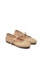 Women's Straw Knitted Mesh Moccasin Espadrille Buckle Ballerinas 9015