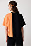 Black Color Blocked Vanni T-Shirt - Saude Collection - 6