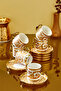 Royal Crest 90 ml 6-Person Porcelain Coffee Cup Set Ckr3869