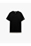Crew Neck Short Sleeve Back Printed Oversize Sports T-Shirt - 3