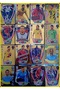 Football Player Playing Card 40 Pieces Gold Series Pocket Flexible Unbreakable Shiny Non-Fading Non-Deforming - 8