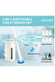 Automatic Disposable Toilet Brush Set With 16 Replacements, Scented Refills, Hygienic Solution. - 2