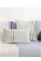 Cushion Cover Gold Detailed (Not Snow White, Off-White/Ekru/Light Cream Tones)