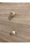 Decorative Natural Wooden Round 8-Piece Cabinet Handle Natural - 3