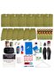 6-Piece Soldier Set with Recommendation Price - Military Equipment - Drawstring Soldier Wallet - Boot Paint
