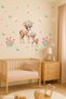 Mother and Baby Karaca Tale Baby, Children's Room Wall Sticker Set, Glass Sticker