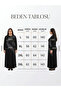 Modal Fabric Patchwork Dress with Stone Print and Synthetic Leather Details, Loose Fit - 5
