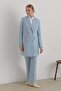 Double-Breasted Blazer Basic Jacket Light Blue