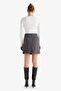 A-Line High Waist Lined Skirt E8679Ax25Au - 7