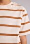 100% Cotton Striped T-Shirt for Boys D7864A826Sm - 4