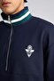 Cotton Boxy Fit High Collar Sports Sweatshirt F9372Ax26Sp - 4