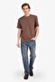 Cotton Regular Fit Crew Neck Twill Short Sleeve T-Shirt D7912Ax26Sp - 2