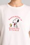 طقم Snoopy من قطعتين بقصة عادية وأكمام قصيرة - G8320AX26SP - 4