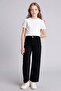 90's Wide Leg Gabardine Spanish Leg Pants G0603A826Sp - 3