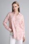 Loose Fit Shirt Collar Printed Long Sleeve Tunic T0609Az26Sp - 2