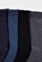 Women's 5-Piece Long Socks F3185Axns - 4