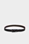Men's Double-Sided Buckle Faux Leather Jean Belt H0290Axns