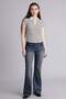 Slim Fit Ribbed Camisole Striped Polo T-Shirt G9549Ax26Sp - 2