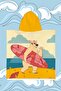 منشفة الشاطئ للأطفال من Surfer Bear - 3
