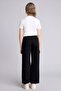 90's Wide Leg Gabardine Spanish Leg Pants G0603A826Sp - 7