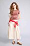 A-Line High Waist Poplin Midi Skirt F7993Ax26Sp
