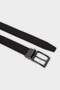 Men's Double-Sided Buckle Faux Leather Jean Belt H0290Axns - 3