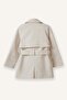 Water Repellent Regular Fit Trench Coat Baby Girl G6077A526Sp - 3