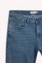 Pedro Slim Fit Narrow Leg Regular Waist Narrow Leg Jean Trousers D0026Ax25Wn - 5