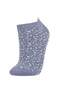 Women's 3-Pack Cotton Booties Socks Z7536Azns - 2