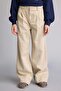 Wide Leg Fluid Fabric Trousers for Girls G6368A826Sm - 3