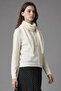 Scarf Regular Fit Crew Neck Knitwear Cardigan G9238Ax26Sp - 2
