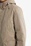 Warm Waterproof Hooded Lined Coat F5677Ax25Wn - 5