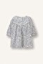 Patterned Muslin Dress Baby Girl G8210A526Sp - 2