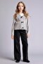 V-Neck Bow Buttoned Cardigan Girls G6981A826Sp - 2